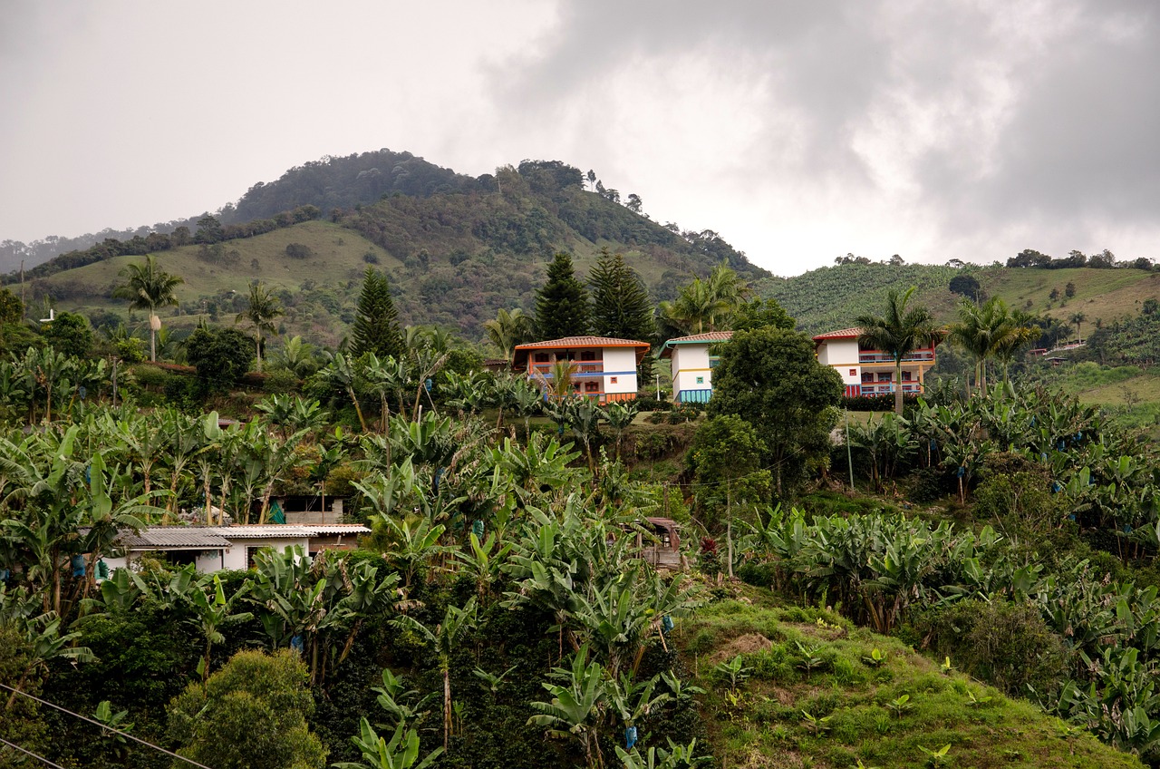 Colombia, Jardin, Coffee zone
